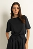 Jersey top met vlindermouwen