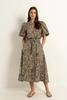 Maxi rok in luipaardprint