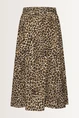 Maxi rok in luipaardprint