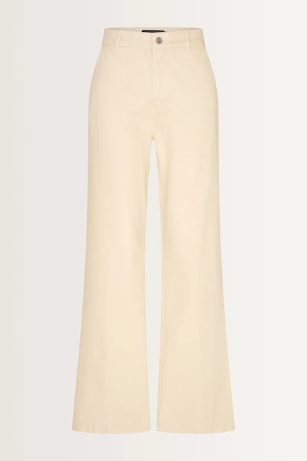 Wide-leg broek met hoge taille