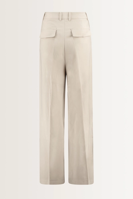 Wijde broek met hoge taille